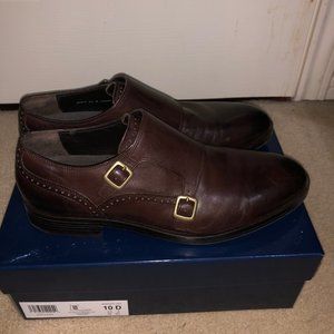 Cole Haan Monk strap brown